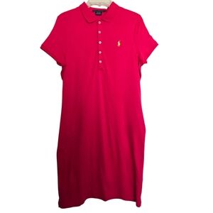 Polo by Ralph Lauren Women's Pink Polo Dress
